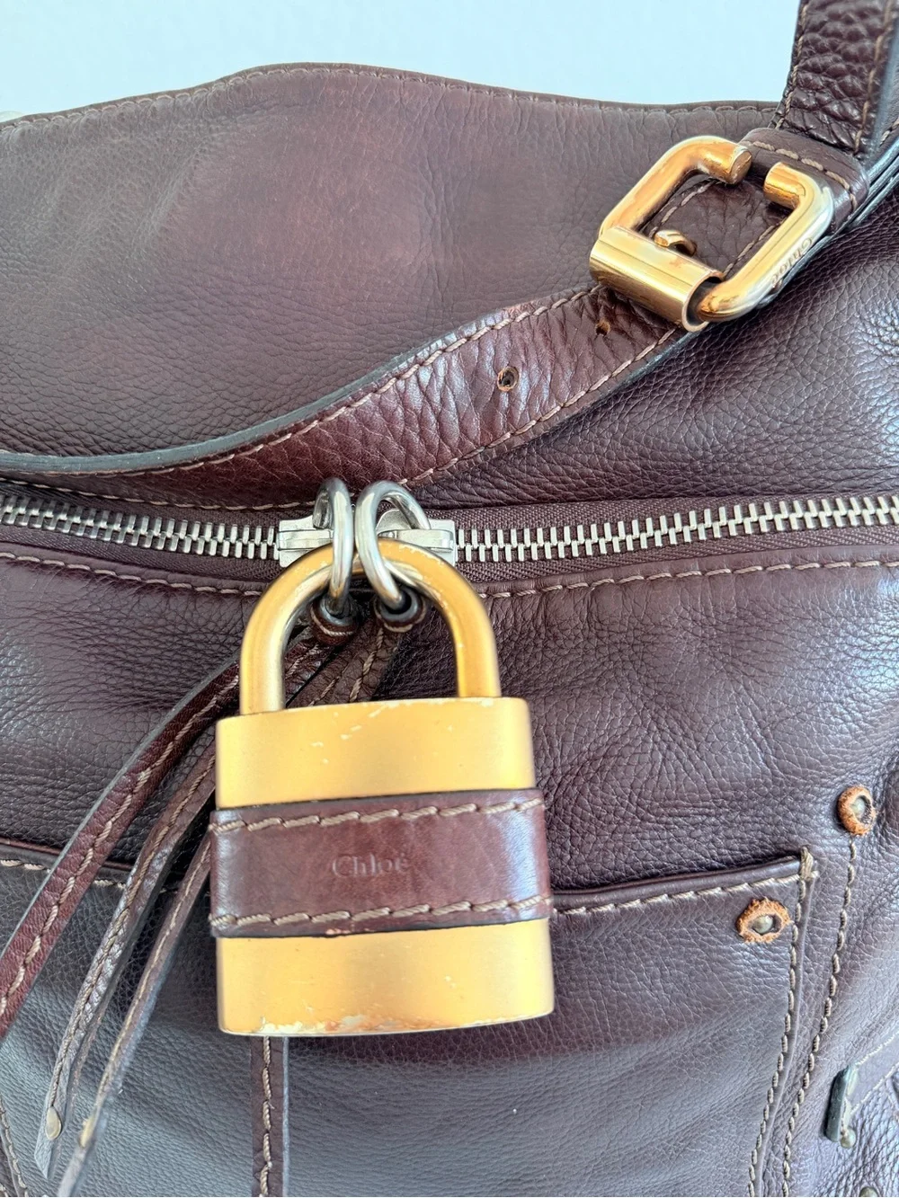 Chloé brown Paddington shoulder bag